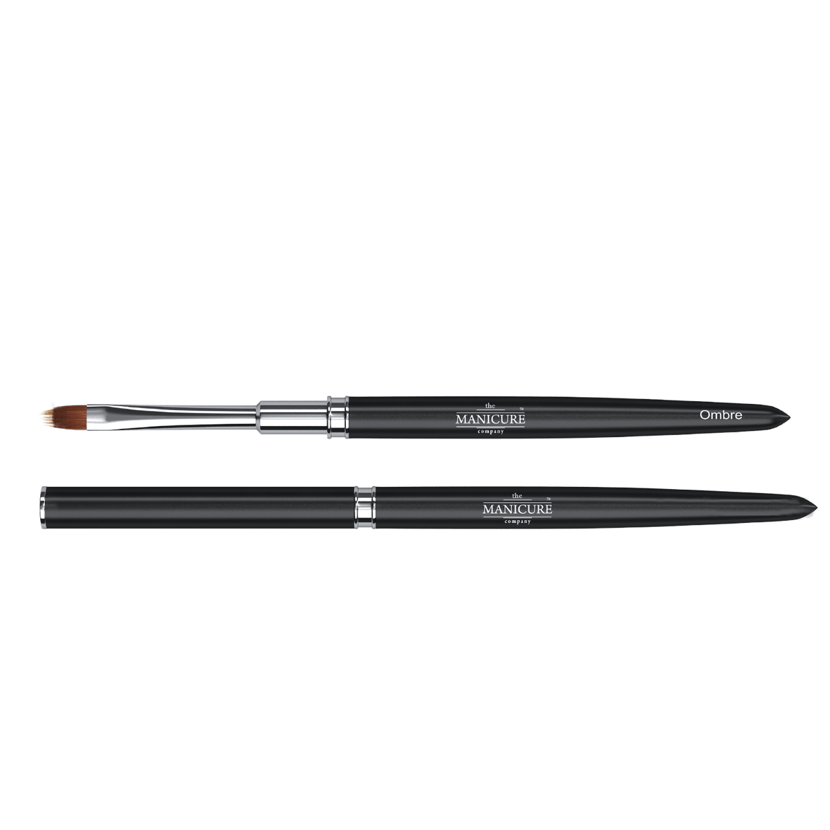 Ombre nail brush to create a seamless ombre gel polish design The