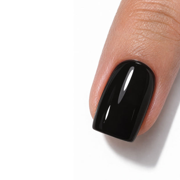 MEGA GLOSS Nail Polish - BLACKOUT