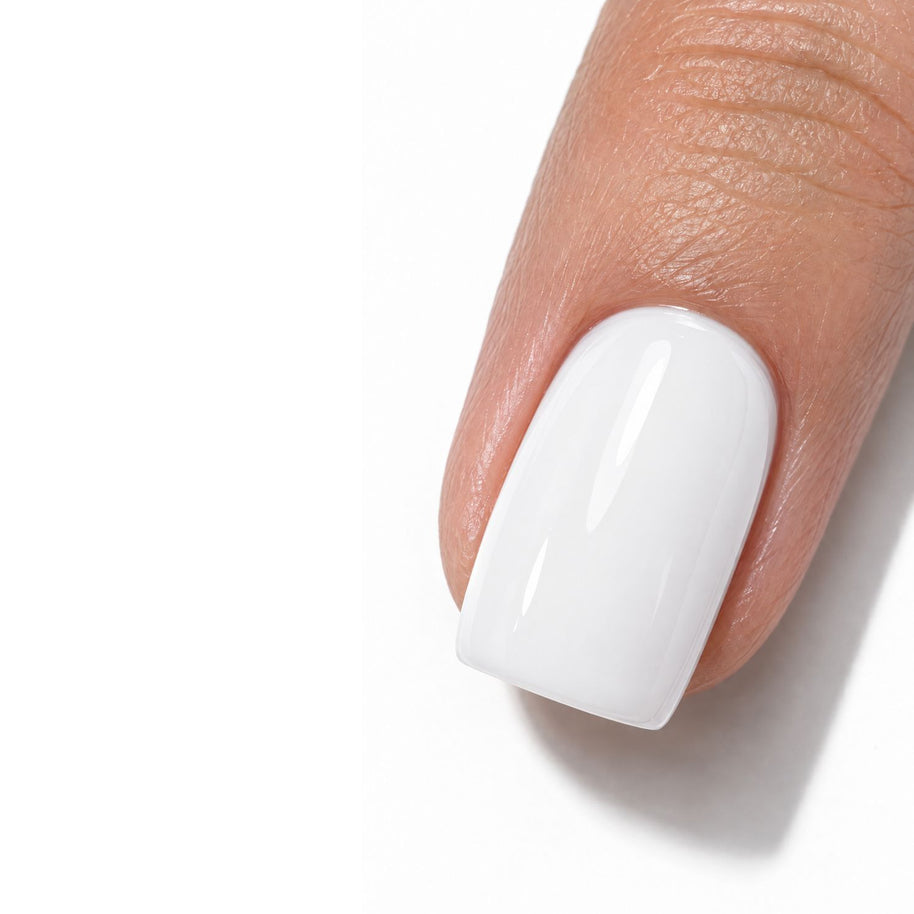 MEGA GLOSS Nail Polish - TRUE WHITE