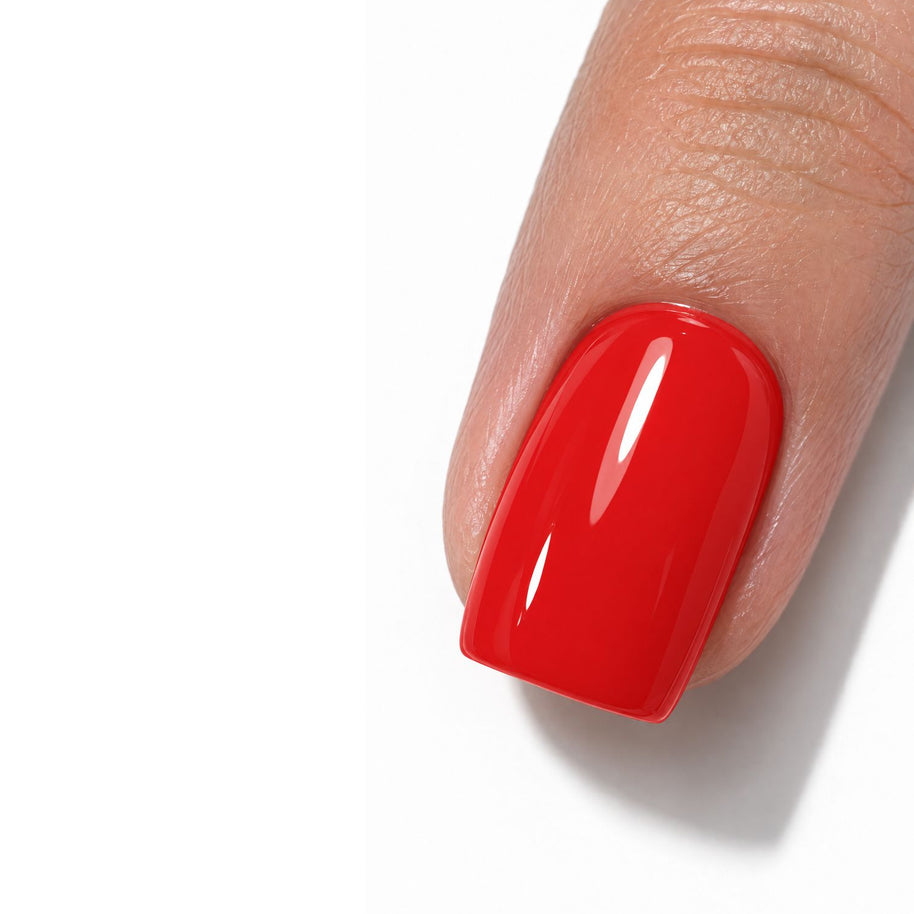 MEGA GLOSS Nail Polish - RED ALERT