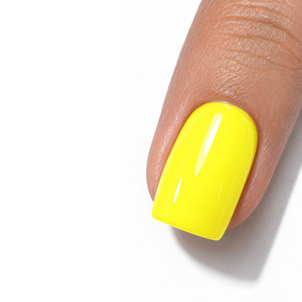 'Electric Lemon' UV LED Gel Nail Polish