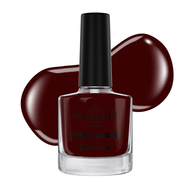 MEGA GLOSS Nail Polish - BLACK ORCHID - The Manicure Company