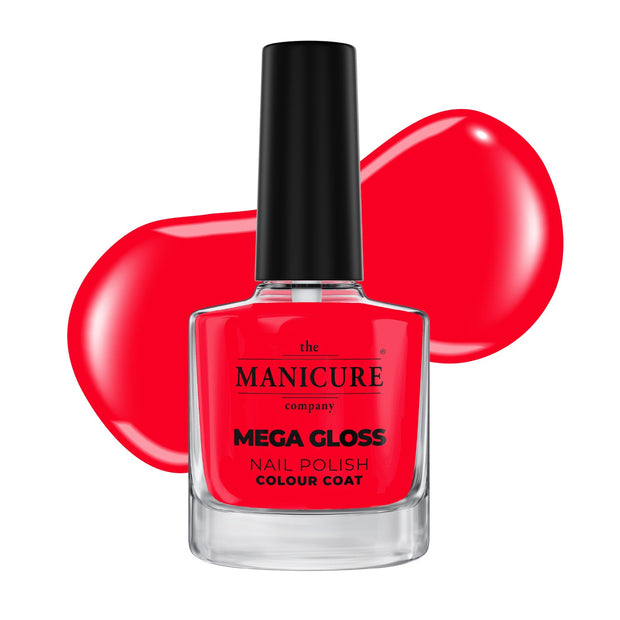 MEGA GLOSS Nail Polish - RED CARPET - The Manicure Company