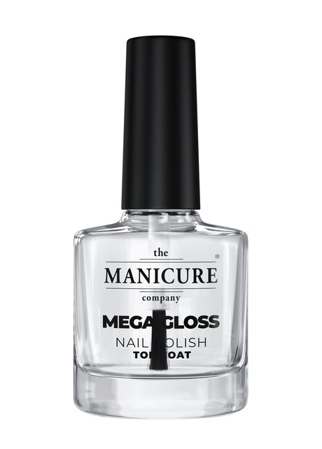 MEGA GLOSS Nail Polish - TOP COAT - The Manicure Company
