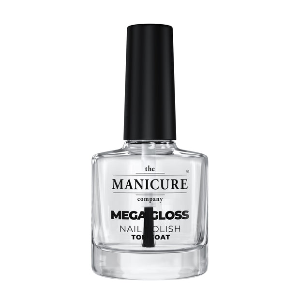 MEGA GLOSS Nail Polish - TOP COAT - The Manicure Company