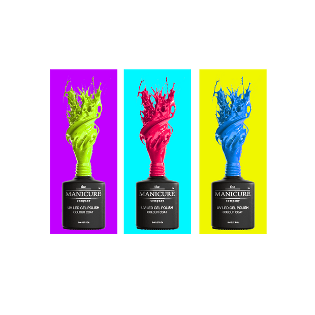 1/2 A1 Poster Bright Trio - The Manicure Company