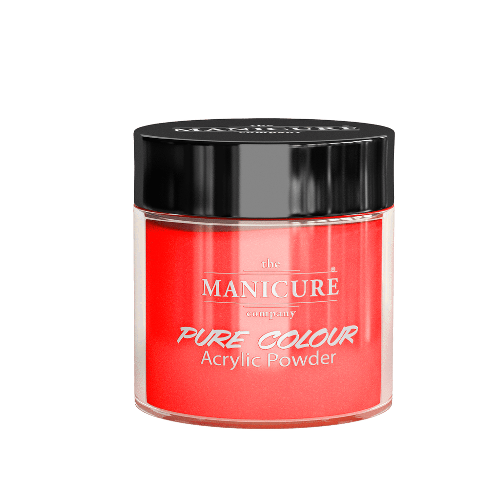 Coral Pop Coloured Acrylic – The Manicure Company