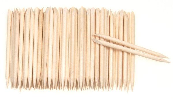 Disposable Orange Wood Sticks - The Manicure Company