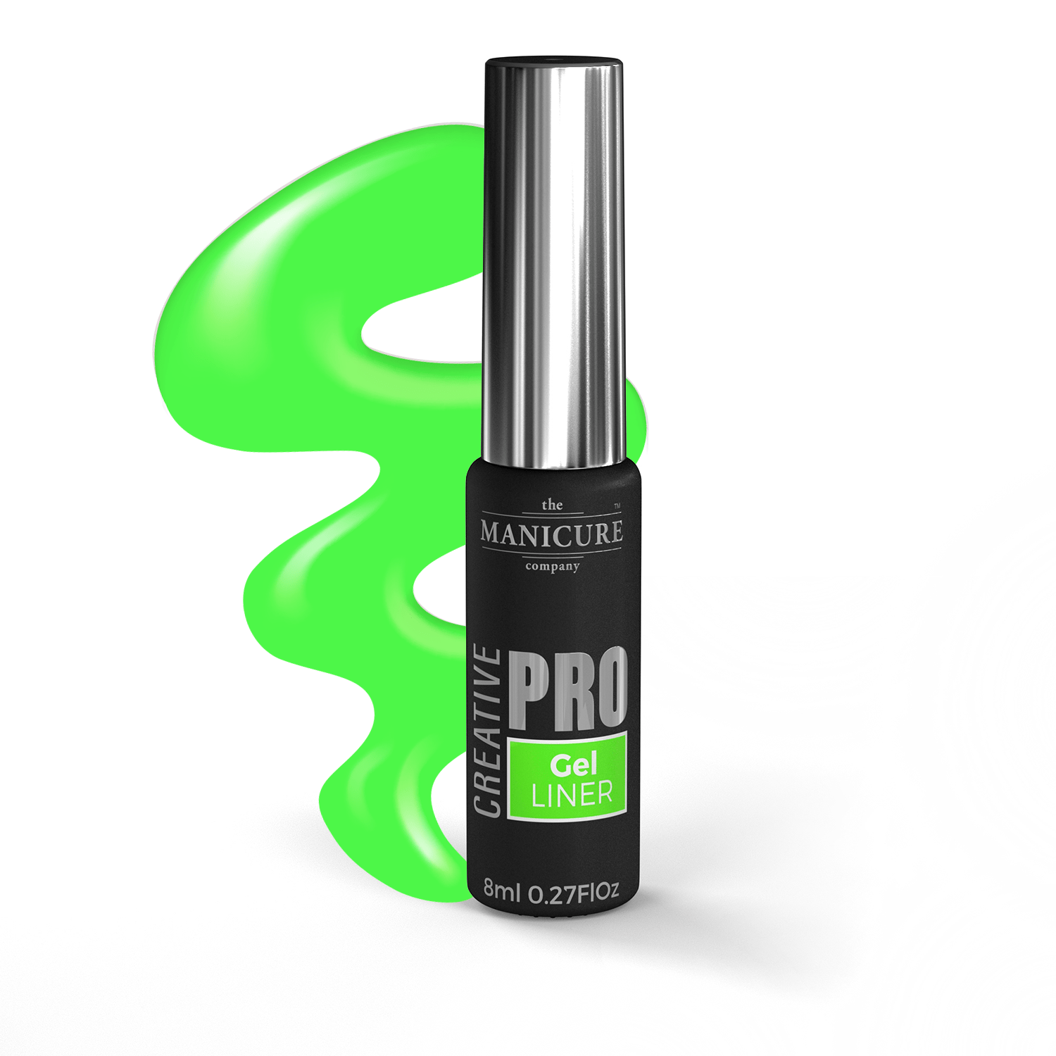 NEON GREEN professional gel paint liner by The Manicure Company