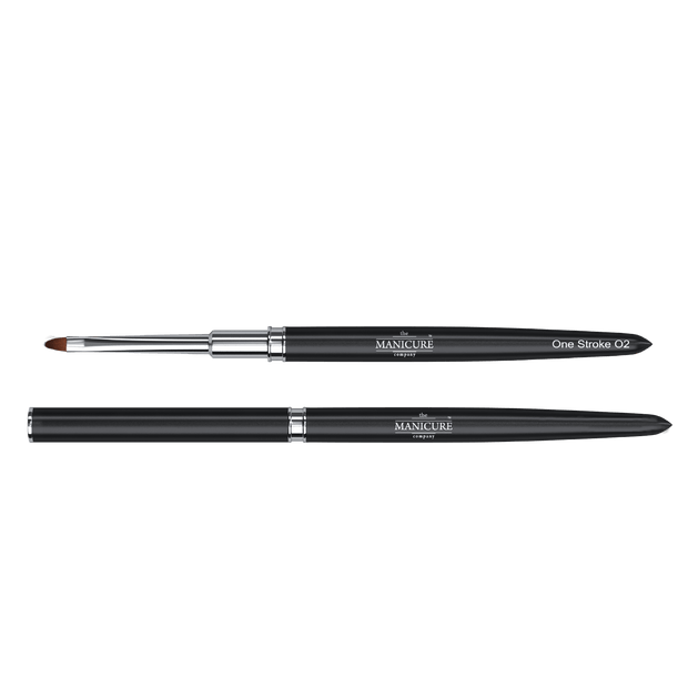 One Stroke O2 Nail Art Brush - The Manicure Company