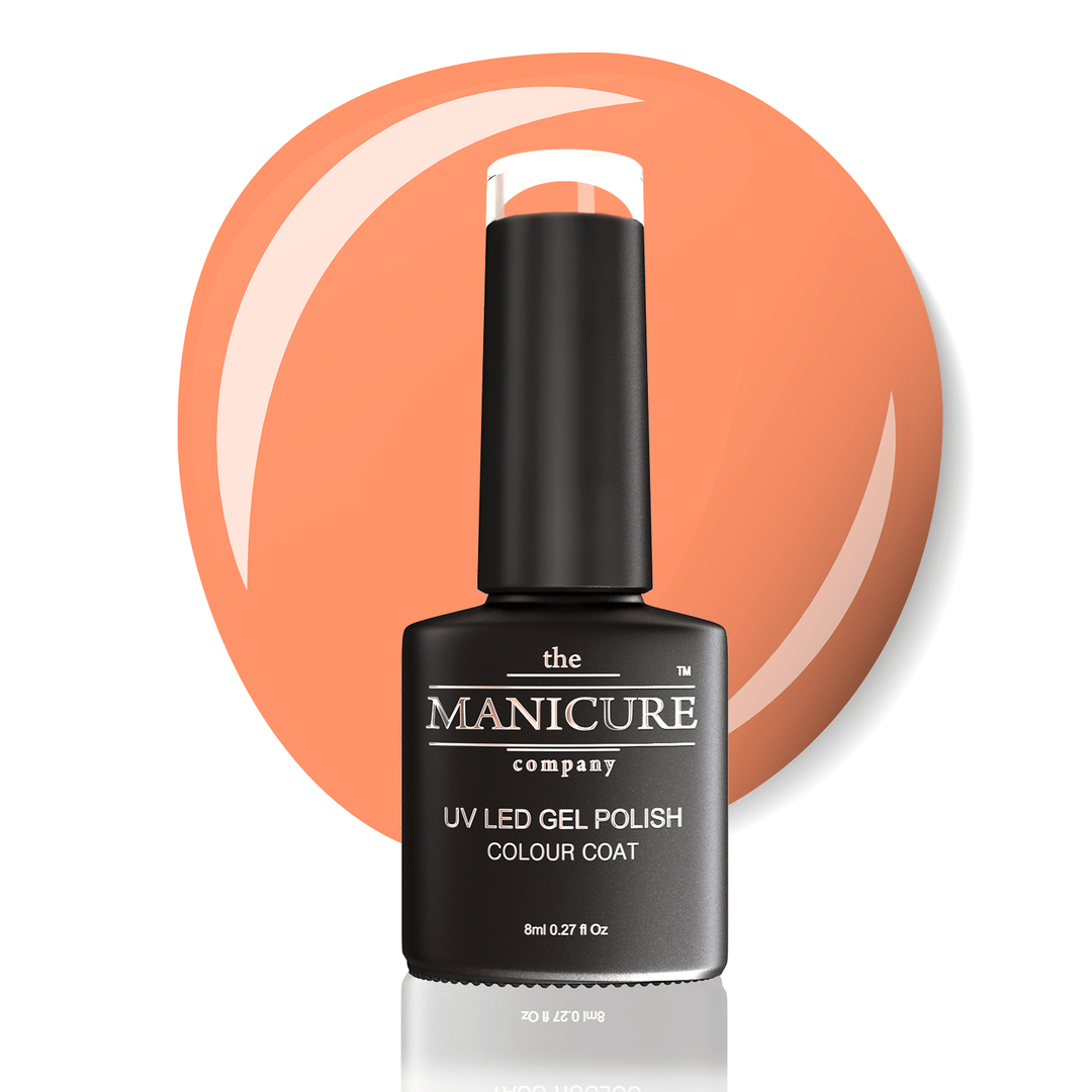 'Peach Party' UV LED Gel Nail Polish - The Manicure Company