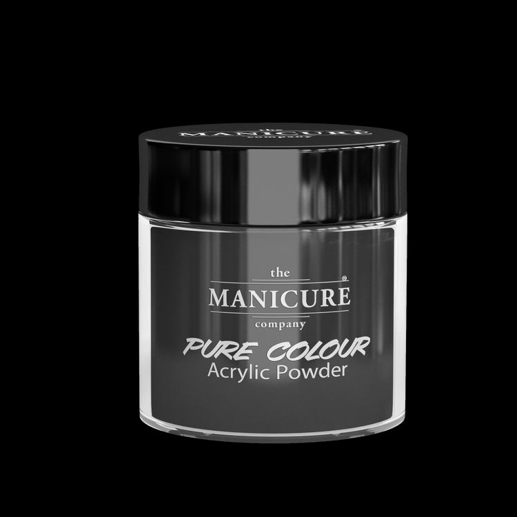 Pure Black Coloured Acrylic - The Manicure Company