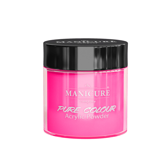 Shocking Pink Coloured Acrylic - The Manicure Company