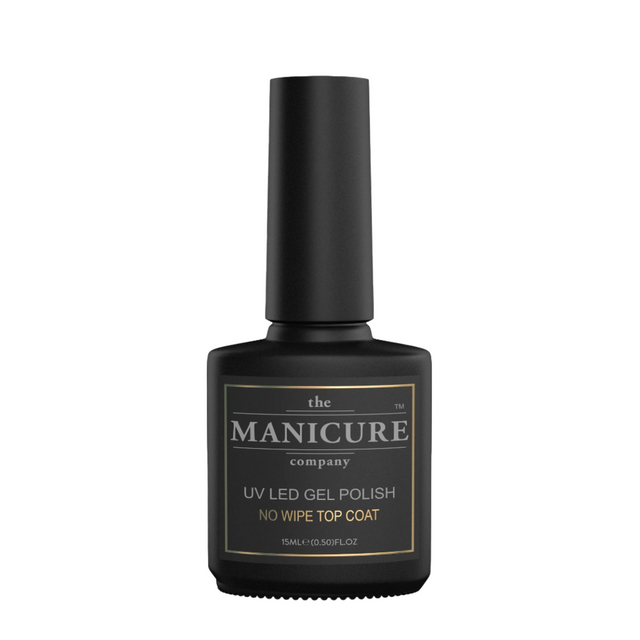UV LED No Wipe Top Coat - 15ml - The Manicure Company