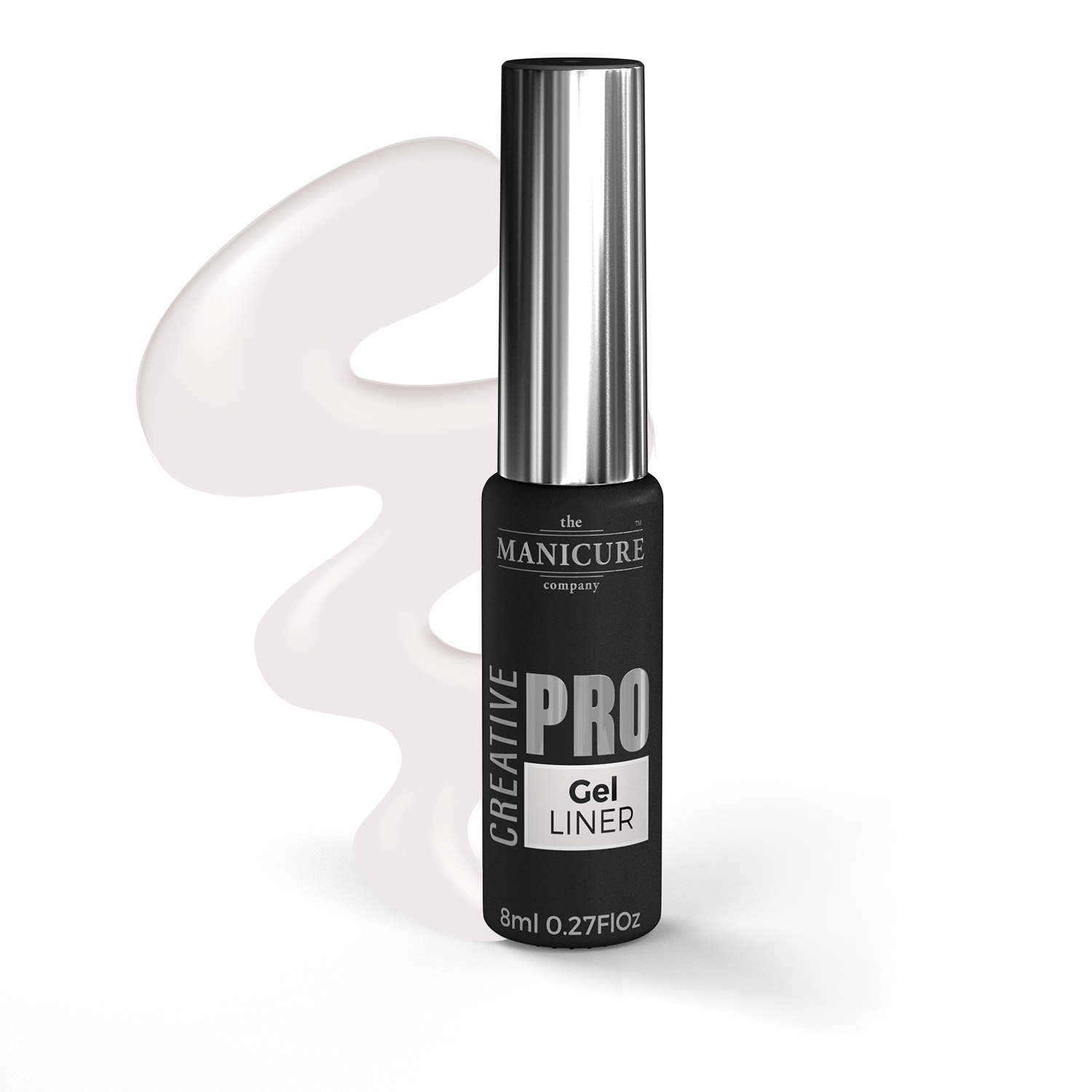 White gel discount liner