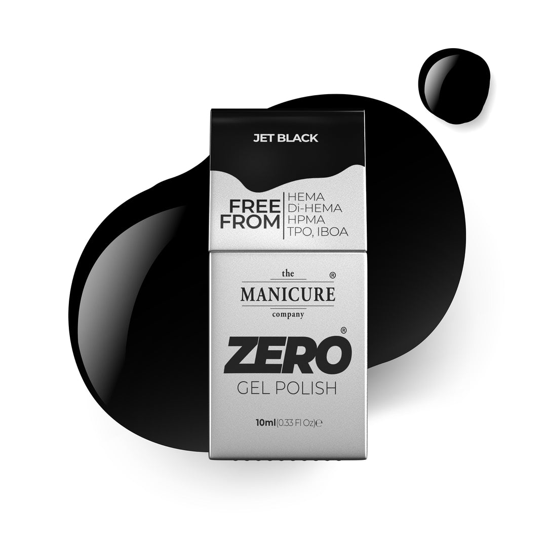 Zero Gel Polish® - Jet Black 10ml - The Manicure Company